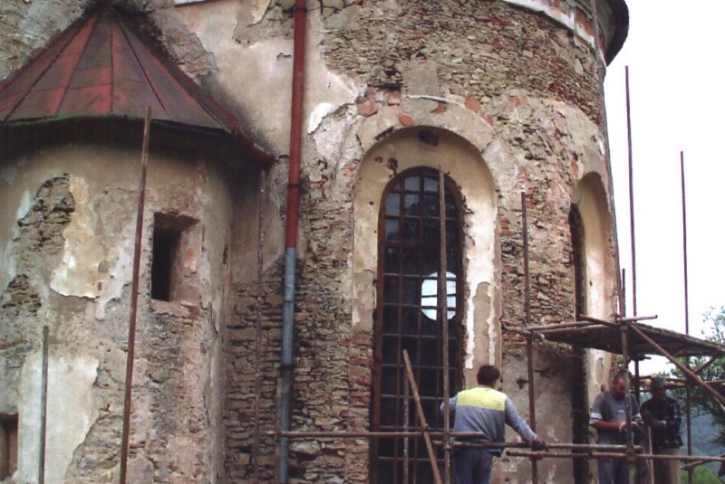 Rekonštrukcia kostola Silická Jablonica