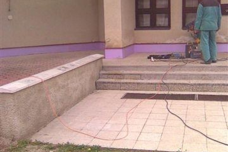 Stavebné úpravy na gréckokatolíckom chráme Naciná Ves