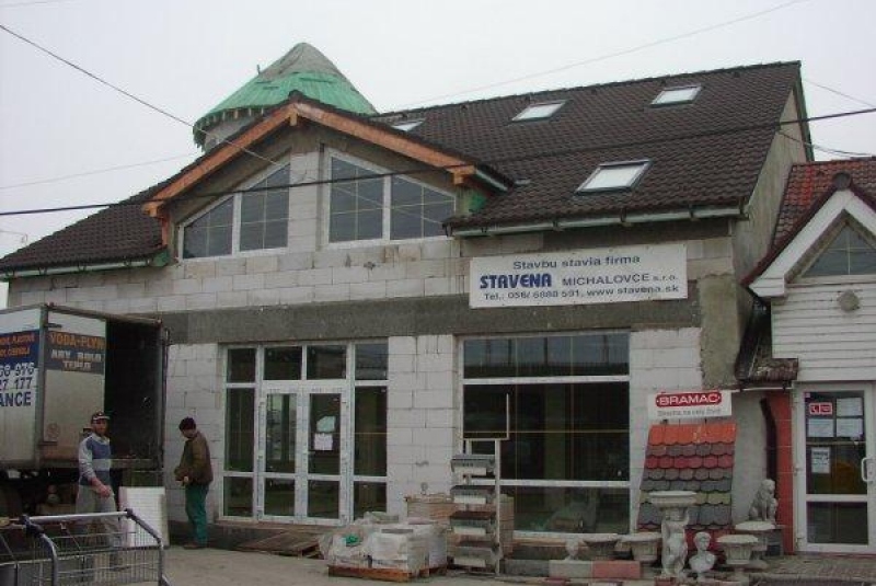 Erbe - areál stavebnín Michalovce