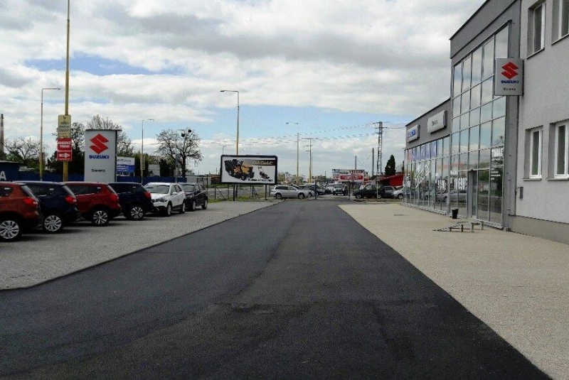 Výstavba vonkajších plôch Suzuki Michalovce